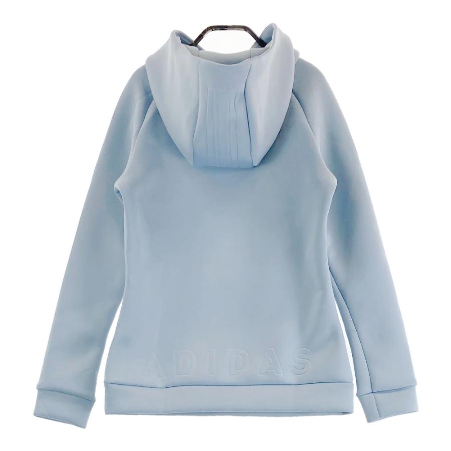 ADIDAS GOLF アディダスゴルフ ダンボールニット パーカー ブルー系 M