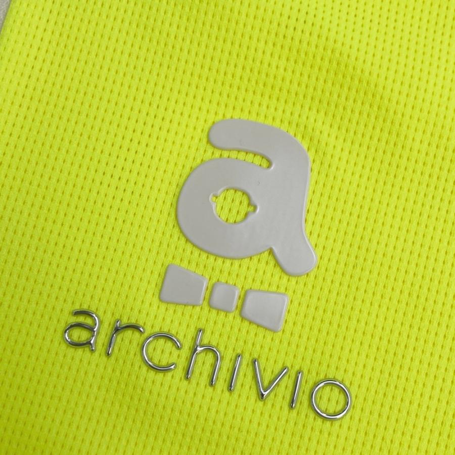 サイズ：36 ARCHIVIO アルチビオ  半袖 メッシュ ジップジャケット  イエロー系 [240101473796] ゴルフウェア レディース ストスト ARCHIVIO アルチビオ 半袖 メッシュ ジップジャケット イエロー