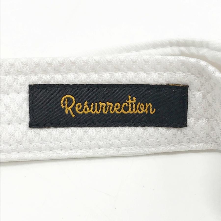 RESURRECTION レザレクション サンバイザー ホワイト系 フリー