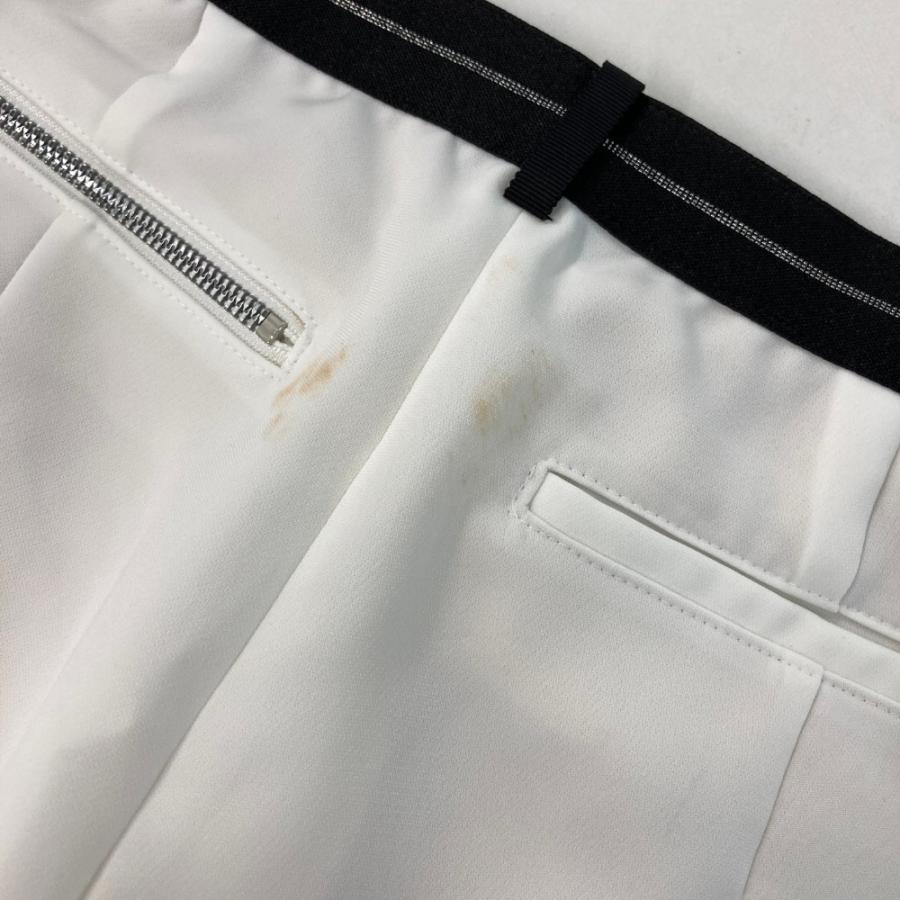 LANVIN SPORT レディースパンツ ホワイト LANVIN SPORT ランバン スポール ロングパンツ ホワイト系 36