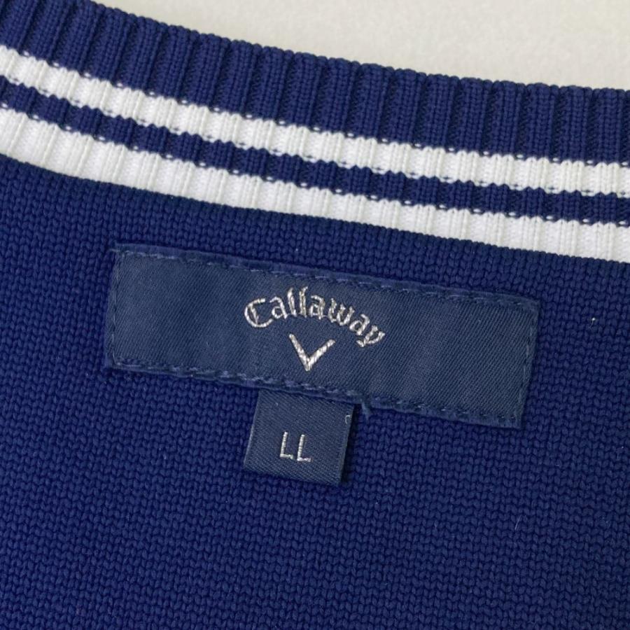 Callaway（キャロウェイ） 長袖 ニットセーター ネイビー系 LL ゴルフ