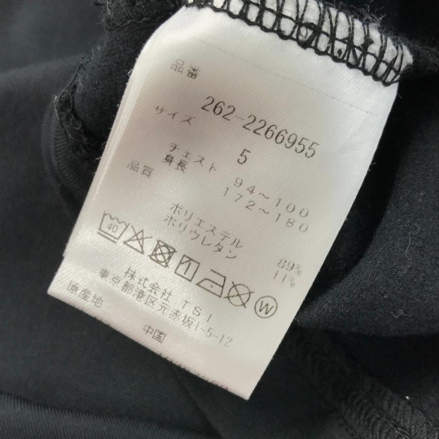 サイズ：5 JACK BUNNY ジャックバニー  裏起毛 ハイネック 長袖Tシャツ  ブラック系 [240101473995] ゴルフウェア メンズ ストスト JACK BUNNY ジャックバニー 裏起毛 ハイネック 長袖Tシャツ