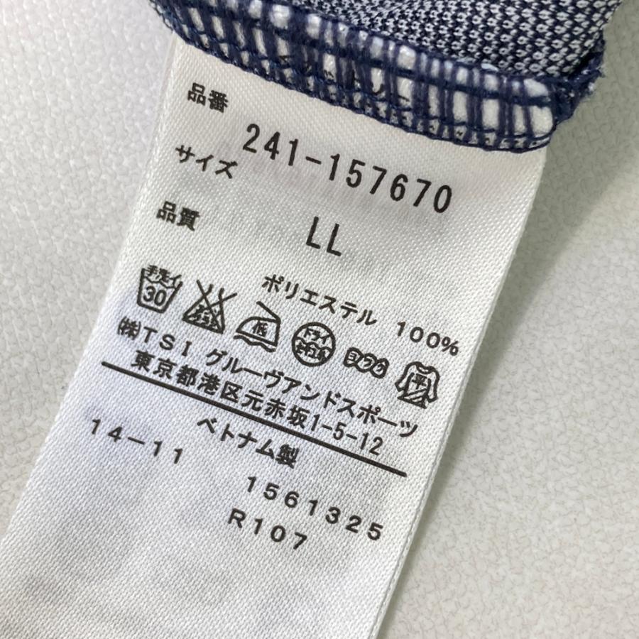 サイズ：LL CALLAWAY キャロウェイ  半袖ポロシャツ ボタンダウン 総柄 ブラック系 [240101474064] ゴルフウェア メンズ ストスト CALLAWAY キャロウェイ 半袖ポロシャツ ボタンダウン 総柄