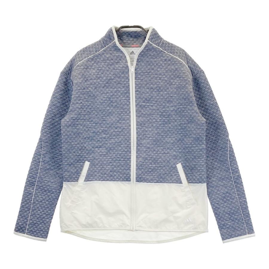 adidas ネイビー ジャケット　ゴルフ　レディース adidas 2021年春夏モデル36％OFF！ アディダス スリーストライプ