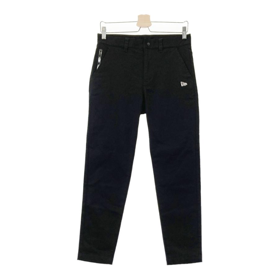 サイズ：SMALL NEW ERA ニューエラ  ロングパンツ  ブラック系 [240101474403] ゴルフウェア メンズ ストスト NEW ERA ニューエラ ストレッチ ロングパンツ ブラック系 SMALL
