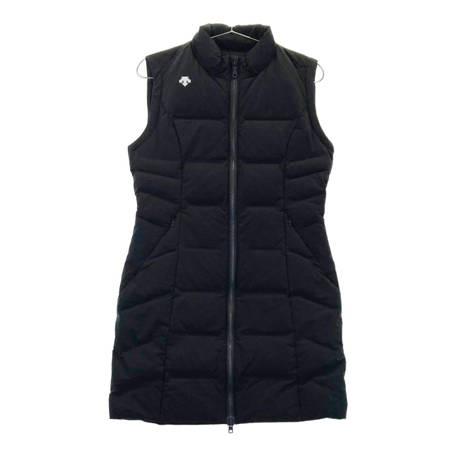 【美品】デサントゴルフ ダウンベスト Mサイズ DESCENTE GOLF デサントゴルフ ダウンベスト ブラック系 M ゴルフ