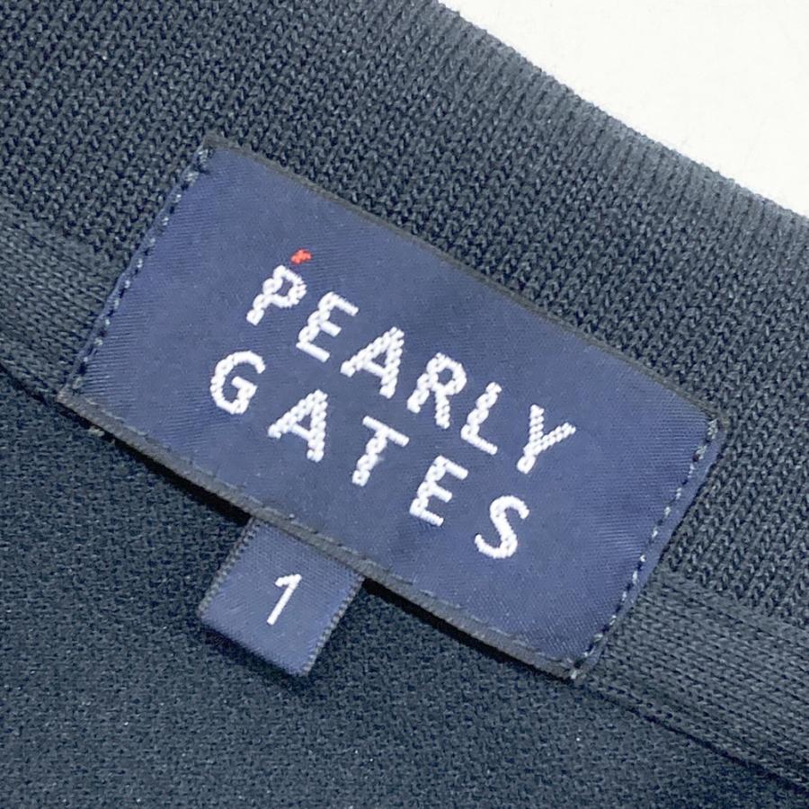 PEARLY GATES パーリーゲイツ 2024年モデル ノースリーブ ポロシャツ  ネイビー系 1 ゴルフウェア レディースの画像