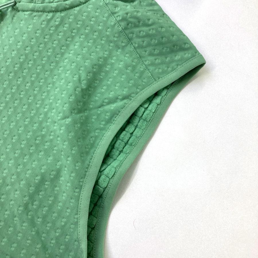サイズ：XL ADIDAS GOLF アディダスゴルフ IW2816 2024年 ハーフジップ ベスト  グリーン系 [240101474684] ゴルフウェア メンズ ストスト 新品】ADIDAS GOLF アディダスゴルフ IW2816 2024年 ハーフ
