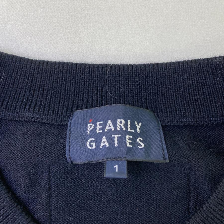 サイズ：1 PEARLY GATES パーリーゲイツ  ニット セーター スヌーピー ブラック系 [240101454119] ゴルフウェア レディース ストスト PEARLY GATES パーリーゲイツ ニット セーター スヌーピー