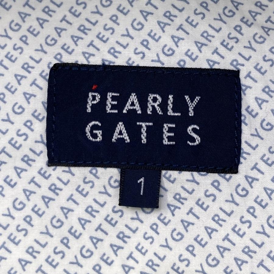 PEARLY GATES パーリーゲイツ  ストレッチスカート 星条旗 総柄 ホワイト系 1 ゴルフウェア レディースの画像