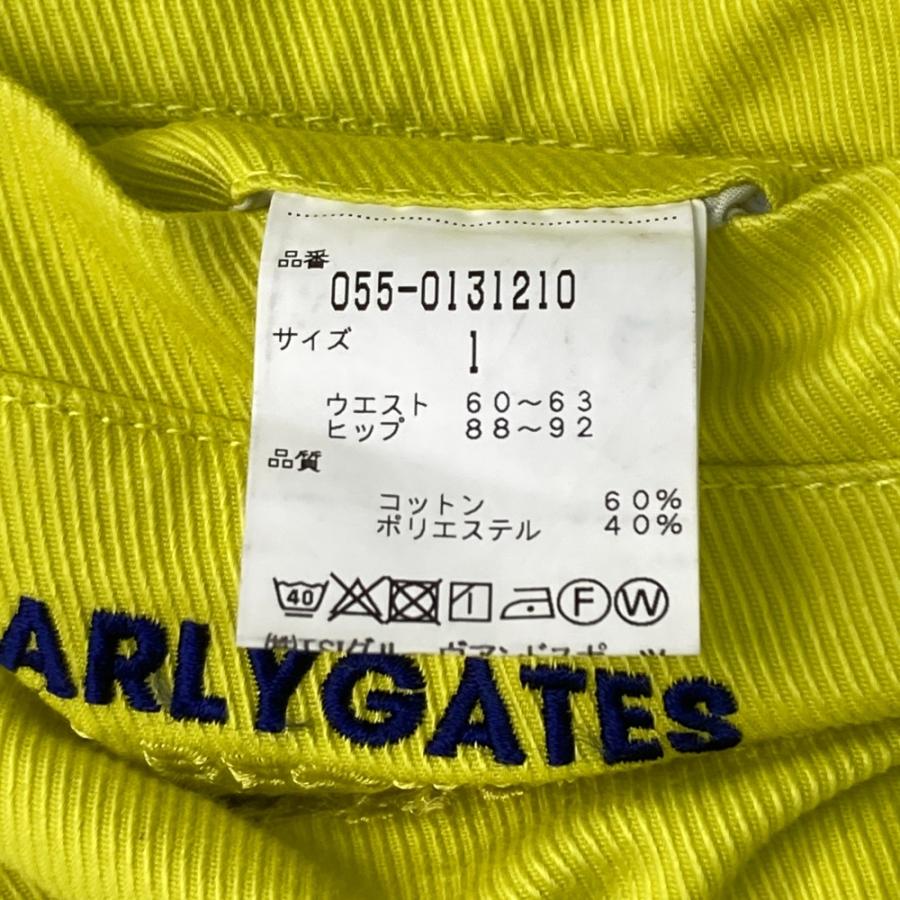 PEARLY GATES パーリーゲイツ ロングパンツ イエロー系 1 ゴルフウェア