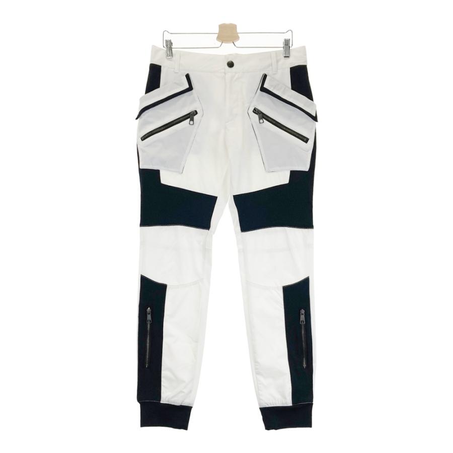サイズ：XL MARK&LONA マークアンドロナ  ストレッチパンツ  ホワイト系 [240101475069] ゴルフウェア メンズ ストスト MARK&LONA マークアンドロナ ロングパンツ ホワイト系 XL ゴルフ