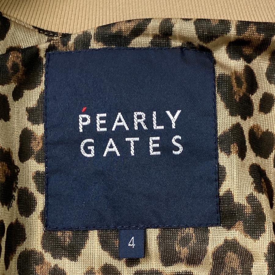 PEARLY GATES パーリーゲイツ 蓄熱 ジップジャケット ロゴ刺繍