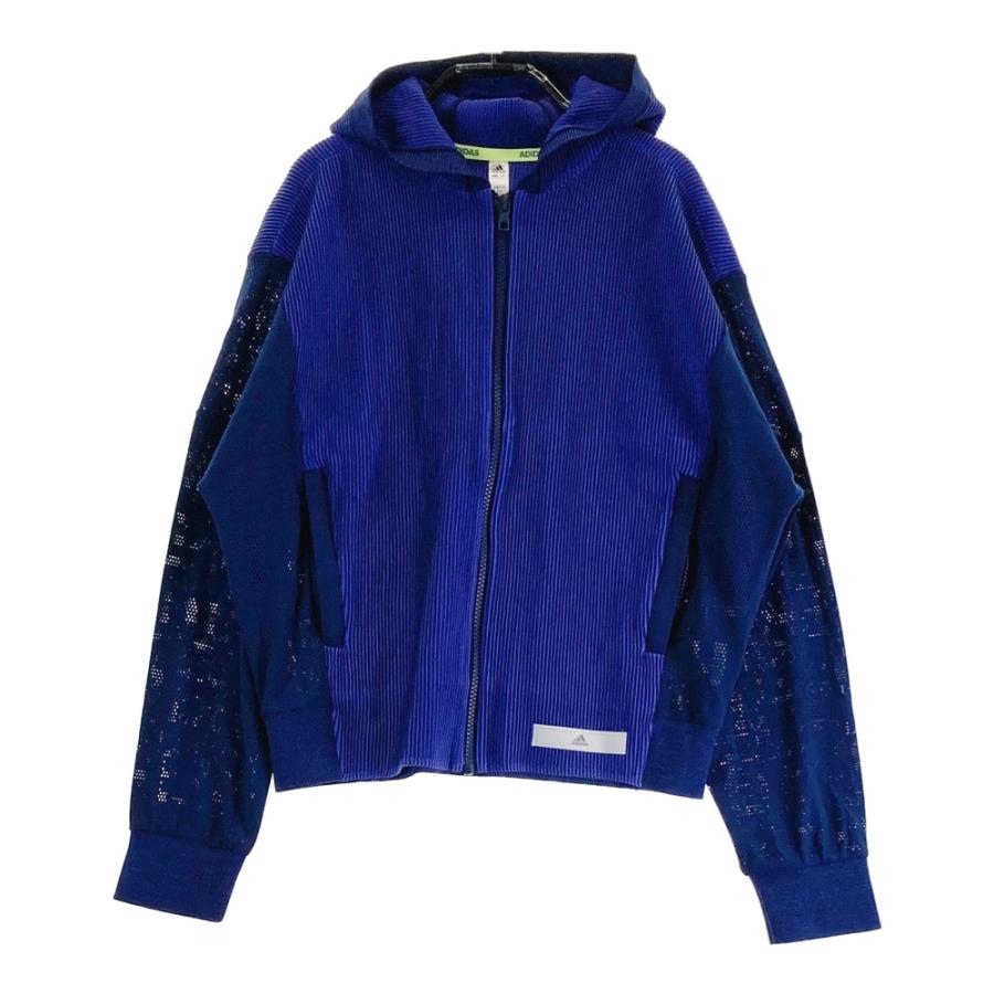 サイズ：M ADIDAS GOLF アディダスゴルフ GM0780 ニット ジップパーカー  ネイビー系 [240101475155] ゴルフウェア レディース ストスト 新品】ADIDAS GOLF アディダスゴルフ GM0780 ニット ジップ