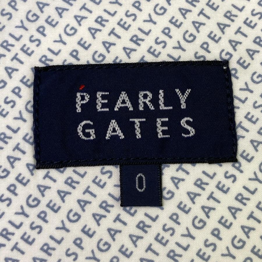 PEARLY GATES パーリーゲイツ 055-1134514 ストレッチスカート ボーダー柄 ネイビー系 0 ゴルフウェア レディースの画像