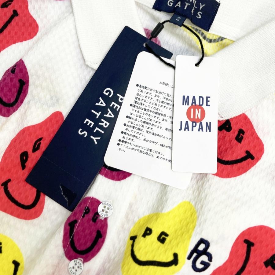 新品】PEARLY GATES パーリーゲイツ 055-2260614 半袖ポロシャツ ニコ