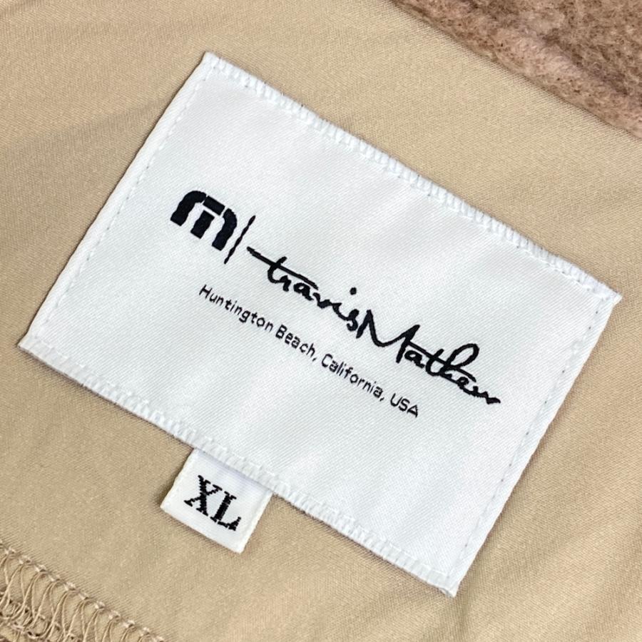 TRAVIS MATHEW トラビスマシュー フリース ジップジャケット 総柄