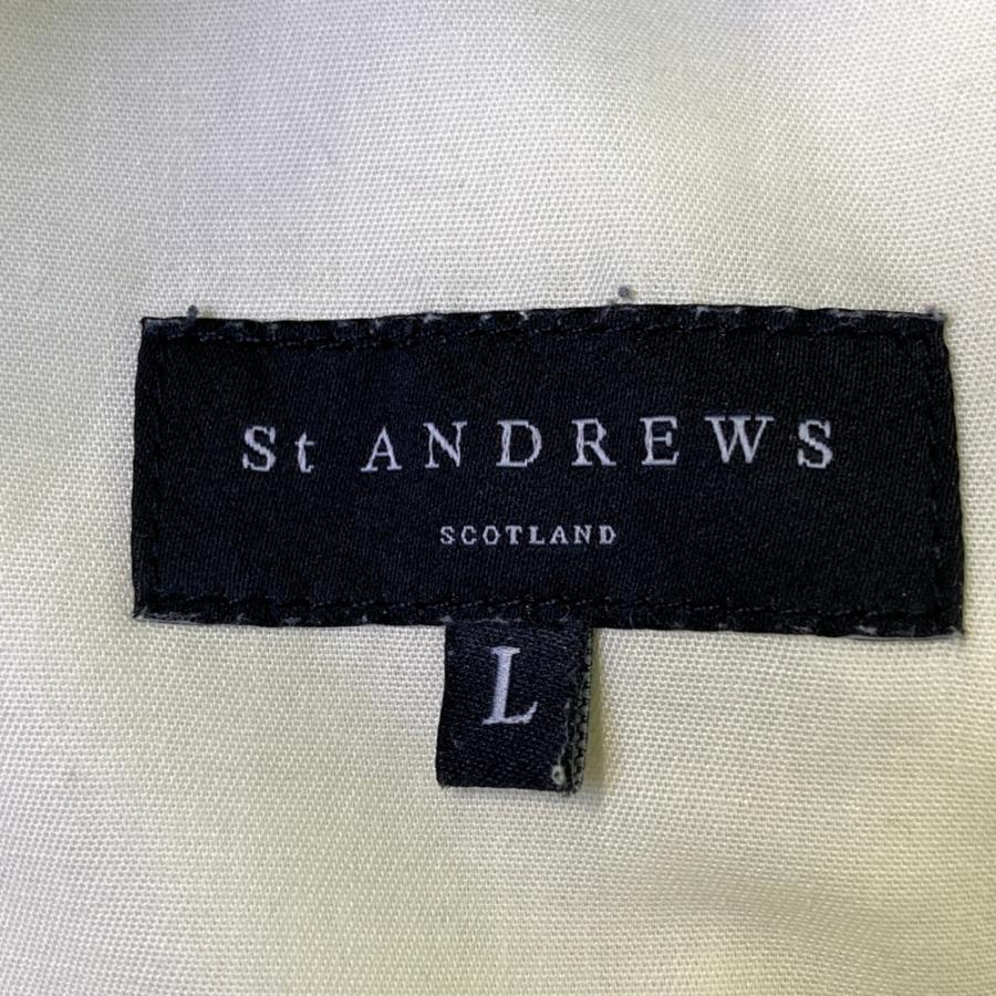 サイズ：L ST ANDREWS セントアンドリュース  スウェット ジョガーパンツ  グレー系 [240101475747] ゴルフウェア メンズ ストスト St ANDREWS ST セントアンドリュース 2022年モデル ジョガー