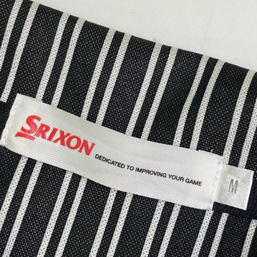 SRIXON スリクソン ×レクサス 半袖 ポロシャツ ストライプ柄