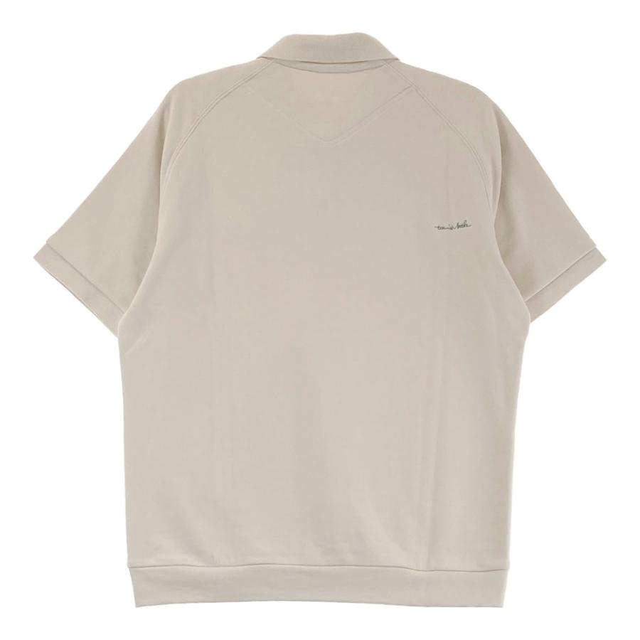 サイズ：M TRAVIS MATHEW トラビスマシュー  半袖ポロシャツ  ベージュ系 [240101476058] ゴルフウェア メンズ ストスト TRAVIS MATHEW トラビスマシュー 半袖ポロシャツ ベージュ系 M