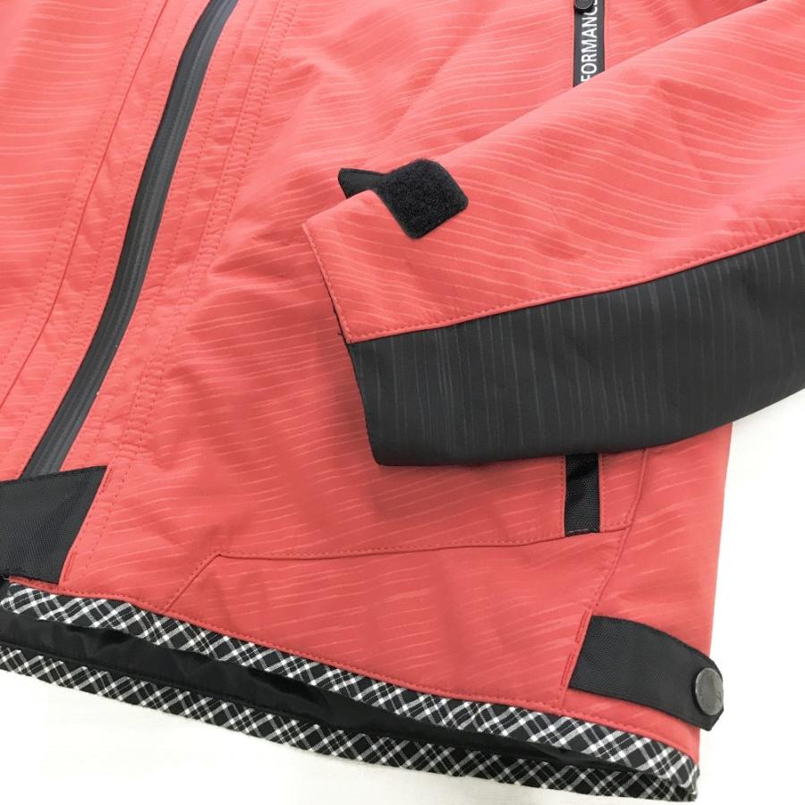 KUSHITANI クシタニ K-2694 アドーレジャケット 総柄 レッド系 L