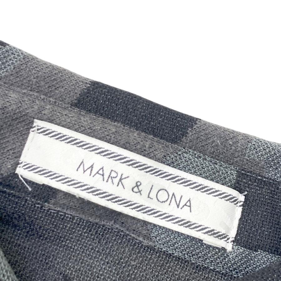 MARK&LONA マークアンドロナ 長袖ポロシャツ カモフラ 迷彩柄