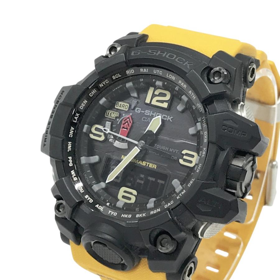美品 G-SHOCK GWG-1000-1A9JF イエローマッドマスター GWG-1000-1AJF | CASIO