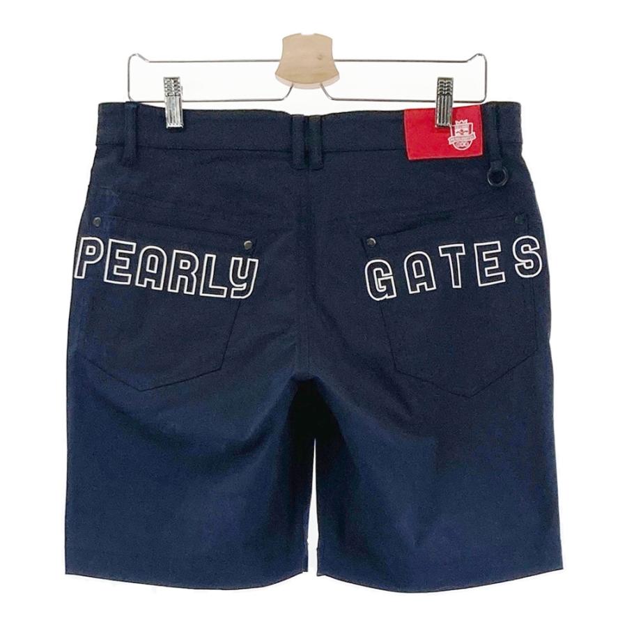 ⭐️パーリーゲイツ ゴルフ用ハーフパンツ PEARLY GATES 【美品】パーリーゲイツ ハーフパンツ 白×ネイビー