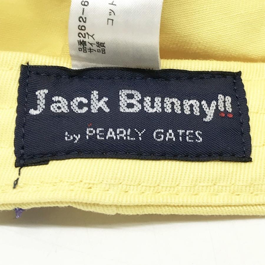 新品】JACK BUNNY ジャックバニー キャップ イエロー系 FR