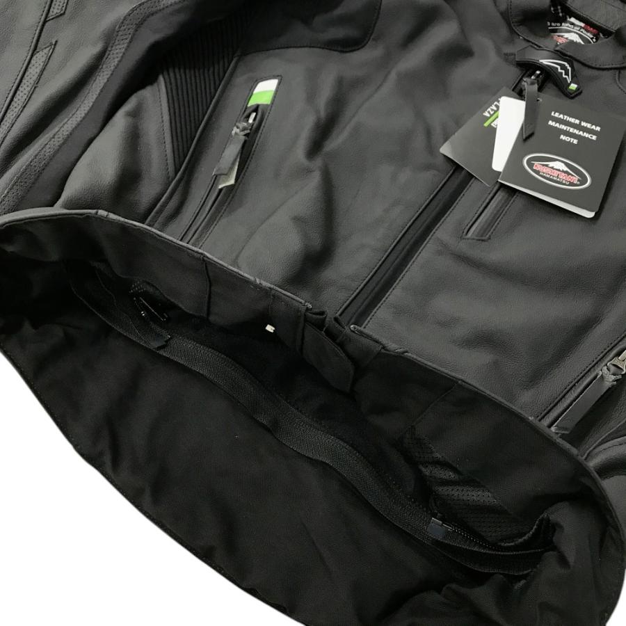 新品】KUSHITANI クシタニ ×KAWASAKI K-0691K レザー クローム