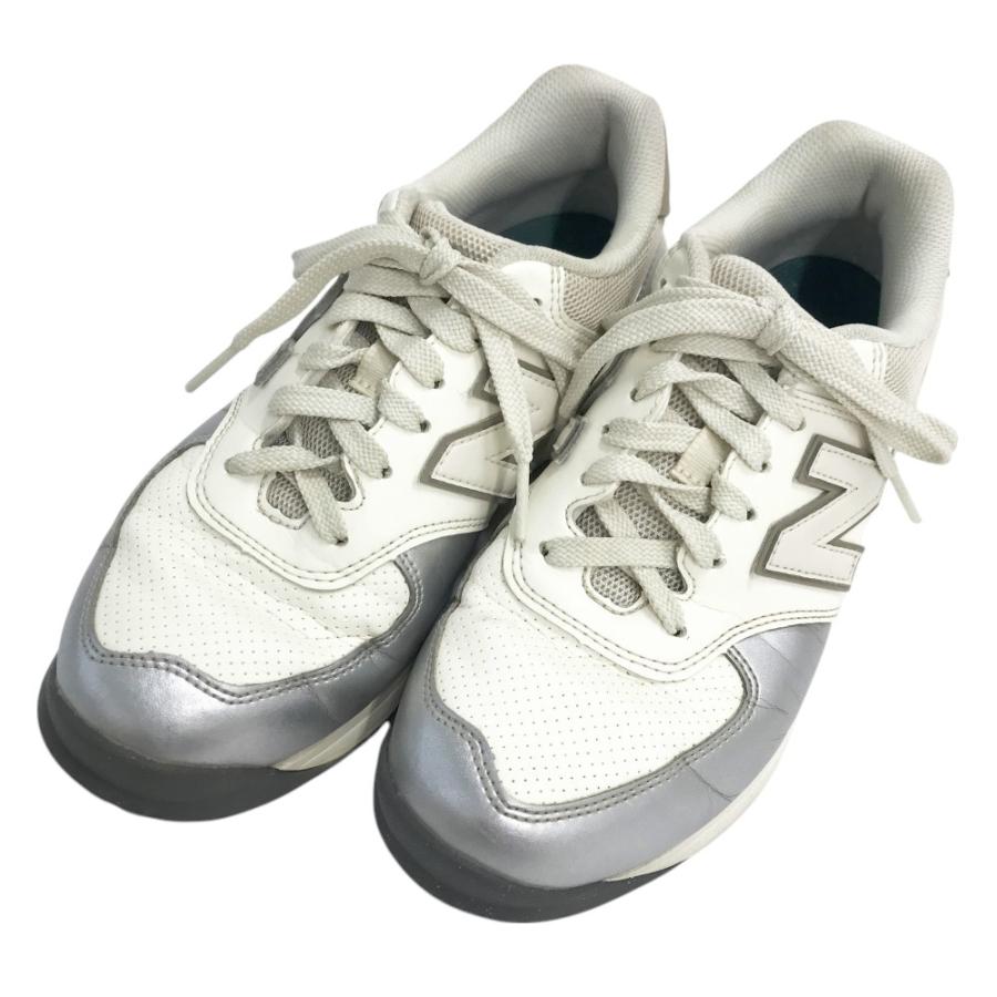 NEW BALANCE GOLF ニューバランス WGS57453 574 v3 SL 2023年モデル スパイクレスゴルフシューズ  ホワイト系 23 [240101477873] ゴルフウェア レディース ストスト NEW BALANCE GOLF ニューバランス WGS57453 574 v3 SL 2023年
