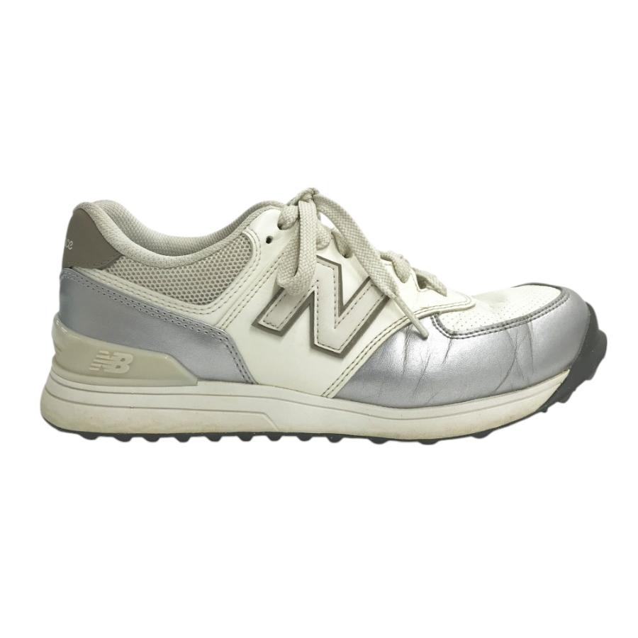 NEW BALANCE GOLF ニューバランス WGS57453 574 v3 SL 2023年モデル スパイクレスゴルフシューズ  ホワイト系 23 [240101477873] ゴルフウェア レディース ストスト NEW BALANCE GOLF ニューバランス WGS57453 574 v3 SL 2023年モデル