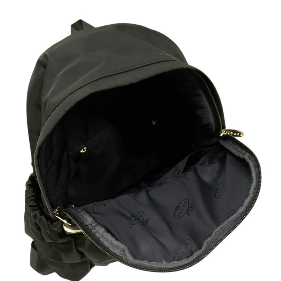 希少/美品/tocca/リボン フリル リュック/ブラック LEGERE BACKPACK バックパック / TOCCA | ファッション通販