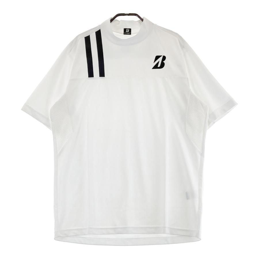 BRIDGESTONE GOLF ブリヂストンゴルフ モックネック 半袖Tシャツ