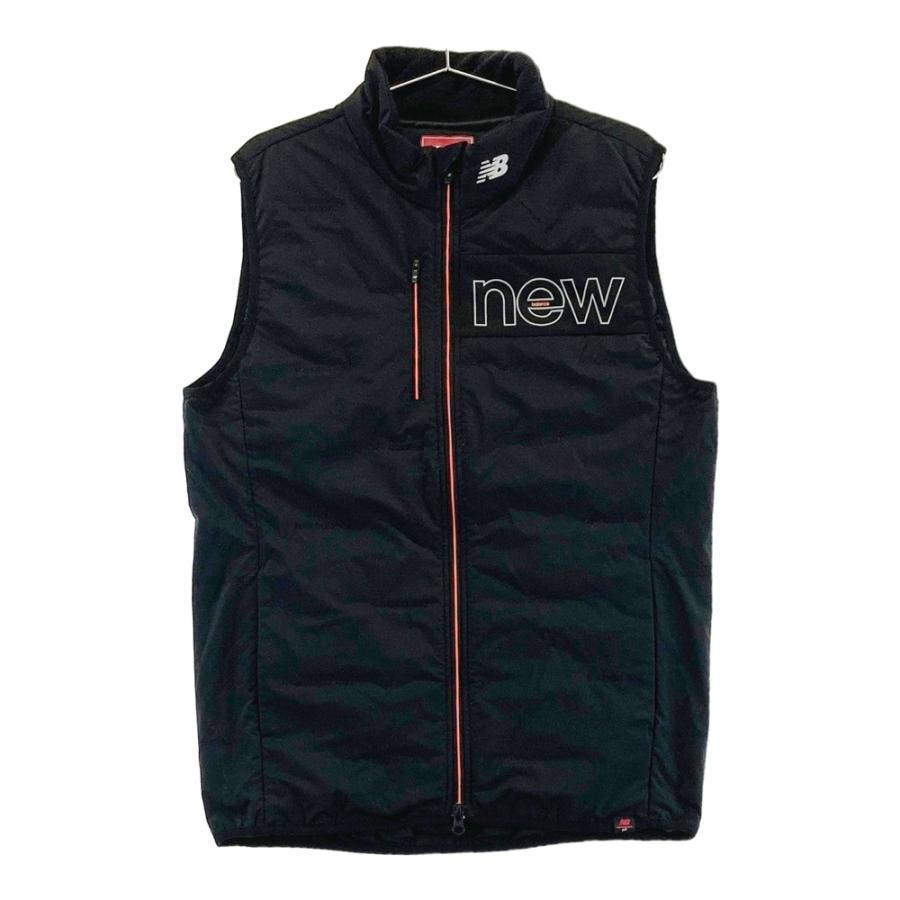 NEW BALANCE GOLF ニューバランス ジップ ダウンベスト ブラック系 4
