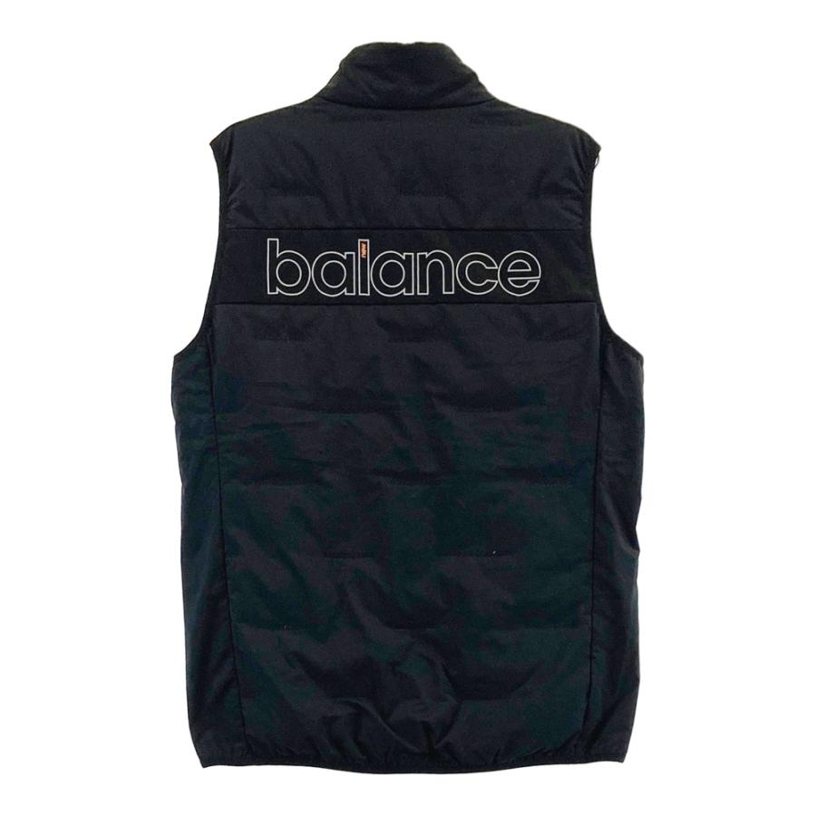 NEW BALANCE GOLF ニューバランス ジップ ダウンベスト ブラック系 4