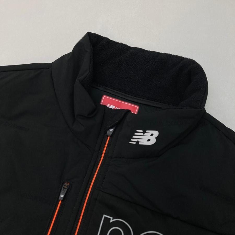 NEW BALANCE GOLF ニューバランス ジップ ダウンベスト ブラック系 4