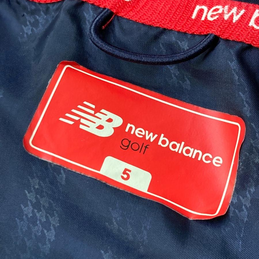 NEW BALANCE GOLF ニューバランス 4WAY ダウンジャケット ストライプ柄