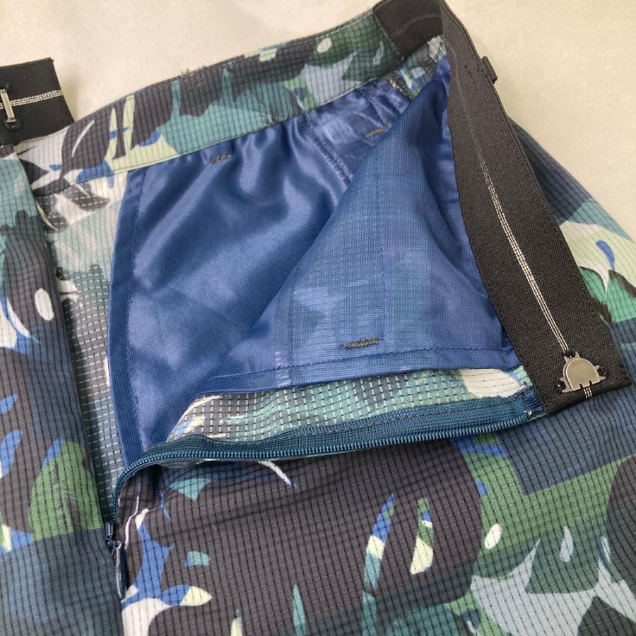 SPORT 美品！　LANVIN 総柄　スカート　44 ゴルフ 36 ブルー系 総柄 スカート スポール ランバン SPORT LANVIN NAVY レディースウェア