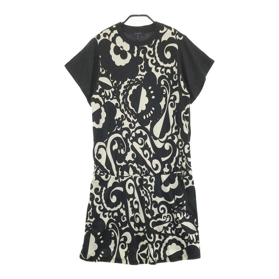 LOUIS VUITTON ブラック 半袖 ワンピースSヴィトン中古