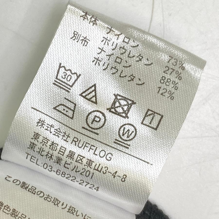 RUFFLOG ラフロッグ ハイネック ゴルフシャツ XXL ブラック