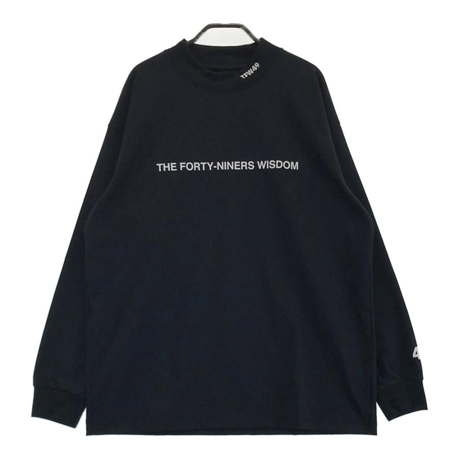 サイズ：XL TFW49 ティーエフダブリューフォーティーナイン  ハイネック 長袖Tシャツ  グリーン系 [240101343359] ゴルフウェア メンズ ストスト TFW49 ティーエフダブリューフォーティーナイン ハイネック 長袖
