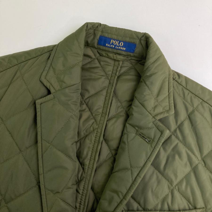 【極美品】ポロラルフローレン　スウィングトップ　キルティング　カーキ 極美品】ポロラルフローレン スウィングトップ キルティング