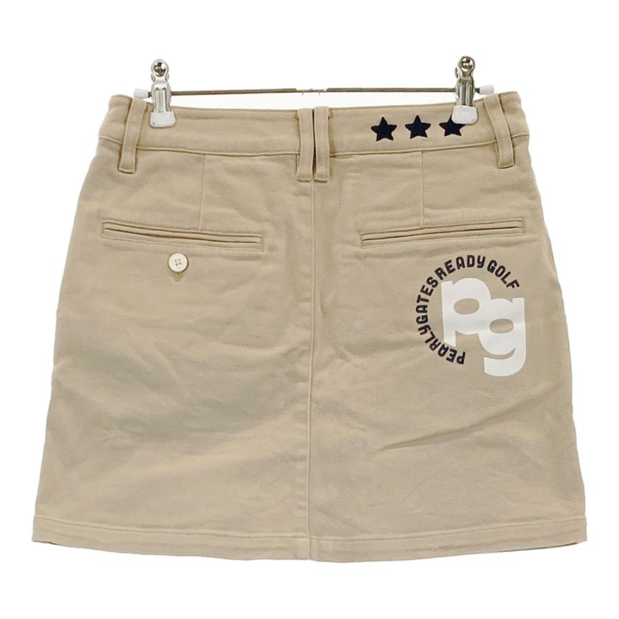 PEARLY GATES　ストレッチベージュスカート　00（S）サイズ PEARLY GATES パーリーゲイツ ストレッチスカート ベージュ系 00