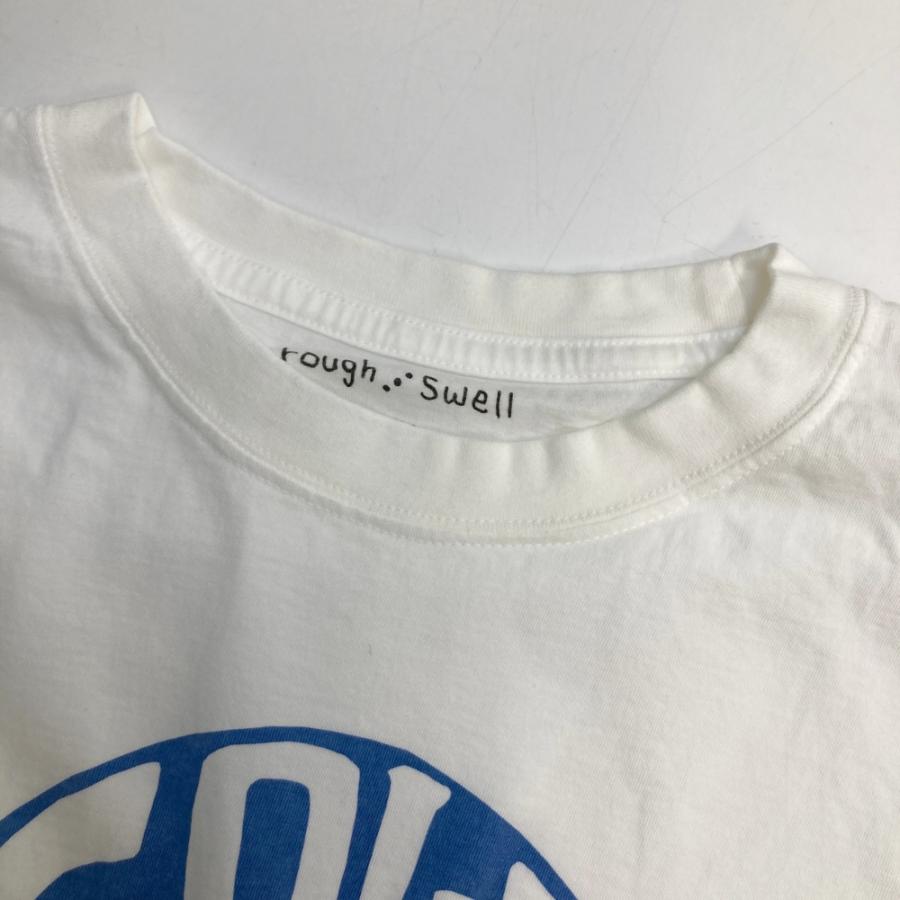 新品】ROUGH&SWELL ラフアンドスウェル 半袖Tシャツ プリント ホワイト