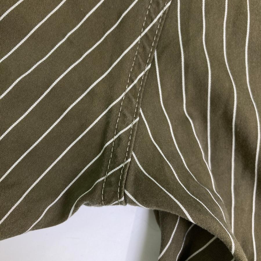 サイズ：4 RUSSELUNO ラッセルノ CIDAM ストレッチパンツ ルチャ ストライプ柄 カーキ系 [240101480431] ゴルフウェア メンズ ストスト RUSSELUNO ラッセルノ CIDAM ストレッチパンツ ルチャ