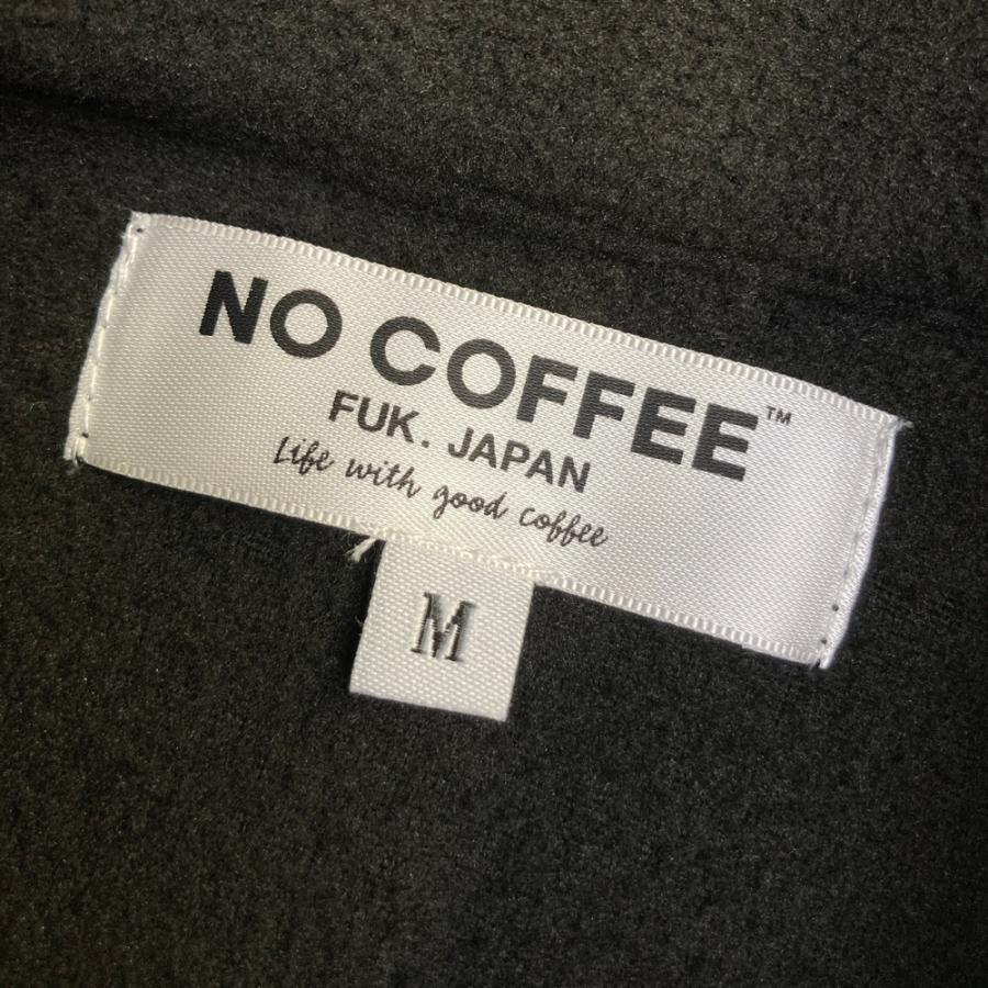 【新品未使用】NO COFFEE×CLUBHAUS フリースジャケット　M NO COFFEE ノーコーヒー ×CLUBHAUS フリース ジップジャケット