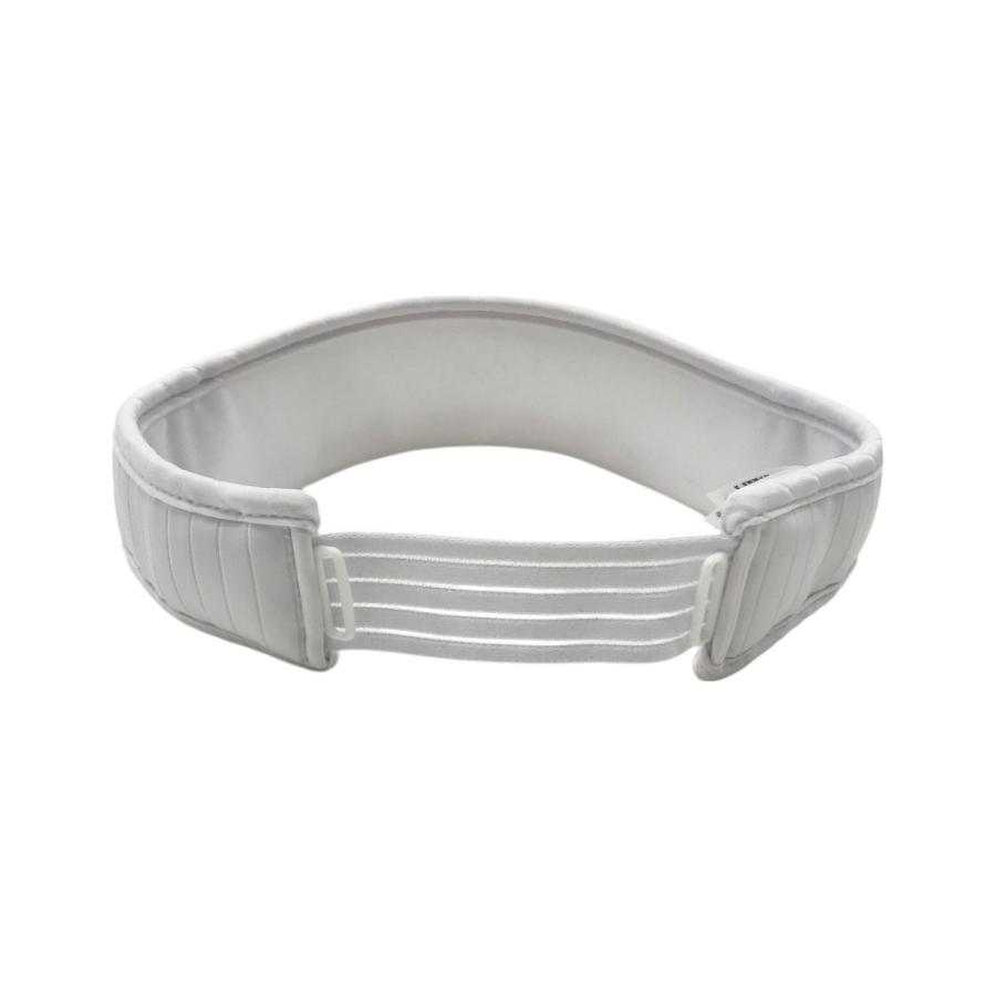 ANEW GOLF アニューゴルフ リボン付き サンバイザー ホワイト系