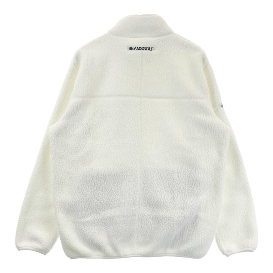 BEAMS GOLF ビームスゴルフ POLARTEC ボアジップジャケット ホワイト系