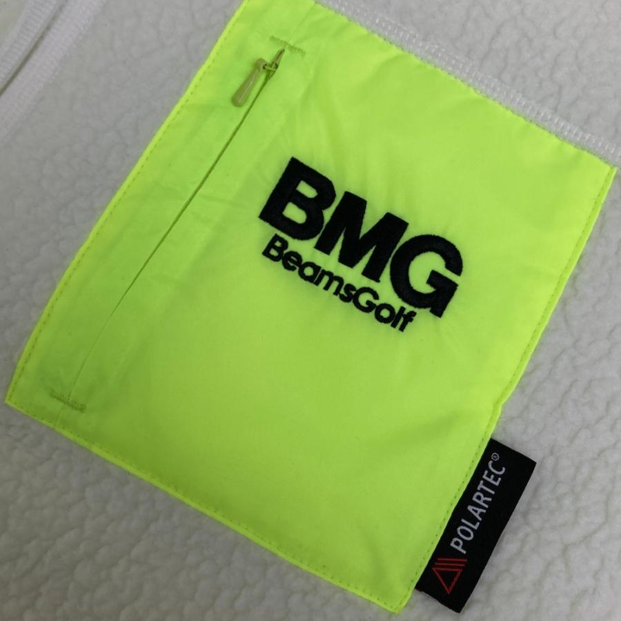 BEAMS GOLF ビームスゴルフ POLARTEC ボアジップジャケット ホワイト系